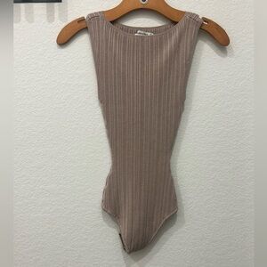 Ribbed Bodysuit